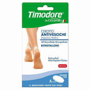 Timodore - Timodore cerotto antivesciche retrotallone 5 pezzi