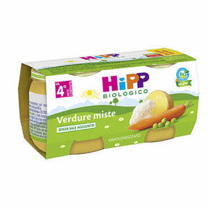 Hipp - Hipp bio omogeneizzato verdura mista 80 g 2 pezzi
