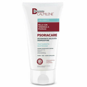 Dermovitamina - Calmilene psoriacare detergente delicato dermoaffine trattamento quotidiano per pelle con tendenza a psoriasi 200 ml