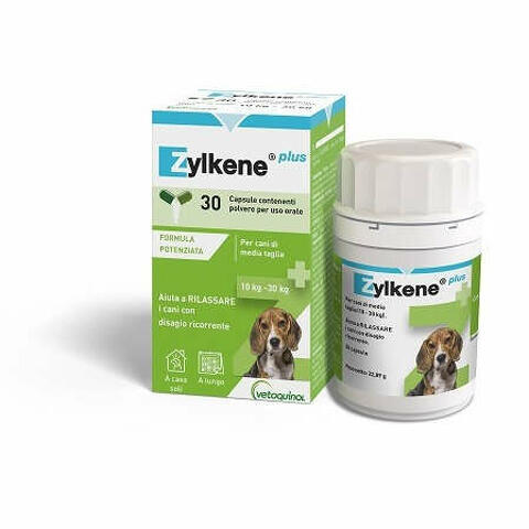 Zylkene plus cani 10-30 kg 30 capsule