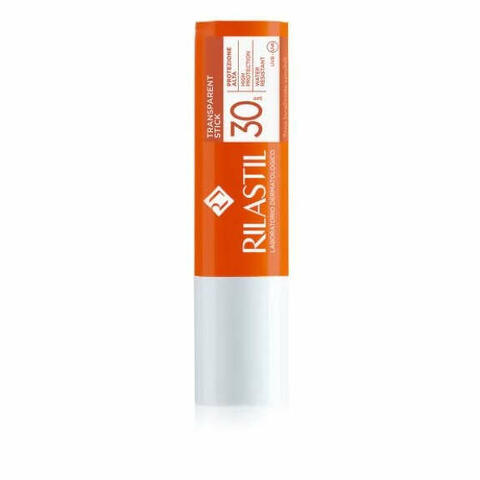 Rilastil sun system photo protection terapy stick transparente SPF 30 4ml