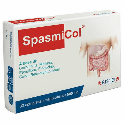 Spasmicol 30 compresse masticabili 500mg