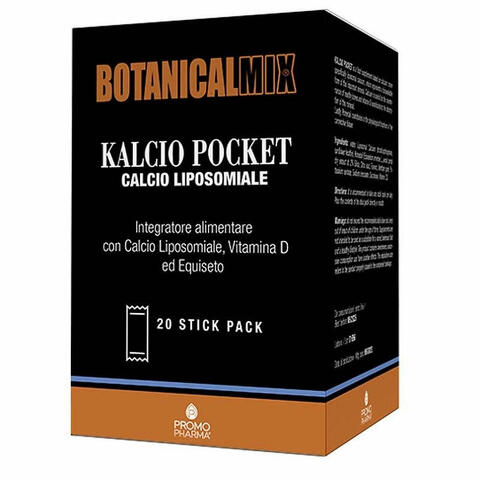 Kalcio pocket botanical mix 20 stick da 10ml