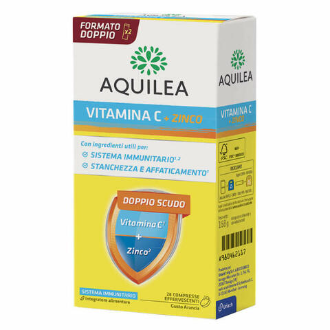 Aquilea vitamina c 14 compresse effervescenti bipack