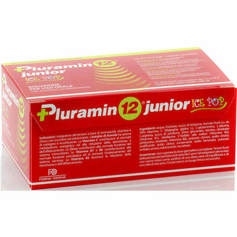 Pluramin12 junior 14 stick pack 12ml