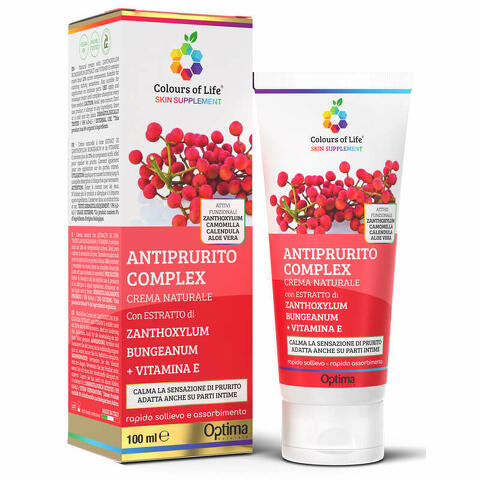 Colours of life skin supplemente antiprurito complex crema 100ml