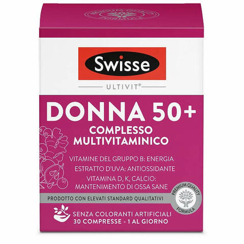 Swisse multivitaminico donna 50+ 30 compresse