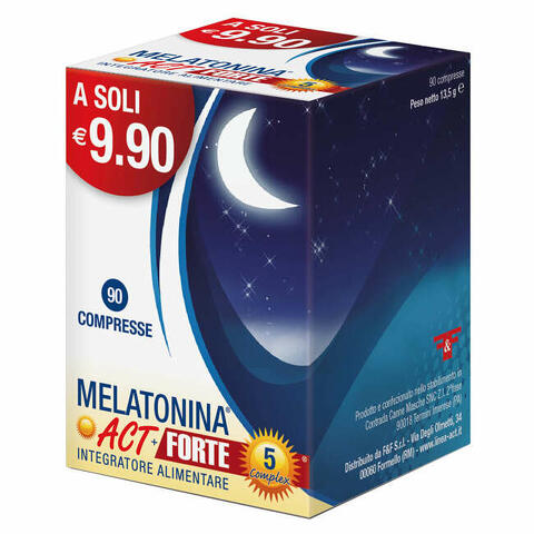 Melatonina act+forte 5 complex 90 compresse
