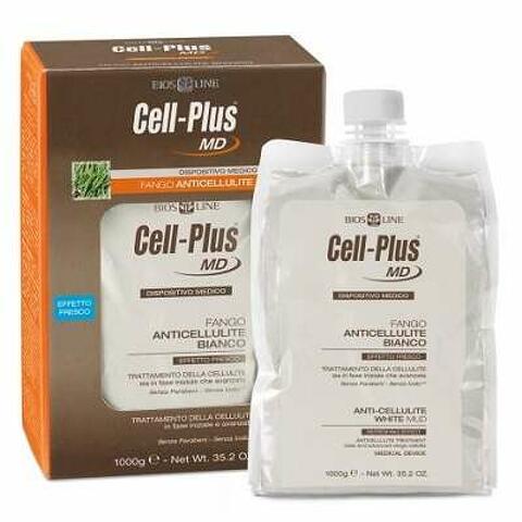 Cell plus md fango bianco anticellulite effetto fresco 1 kg