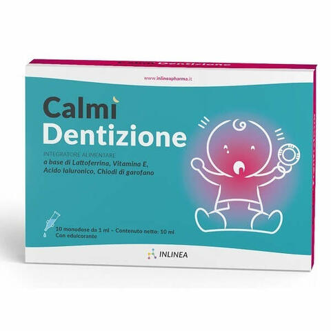 Calmi' dentizione 10 flaconcini monodose da 1ml