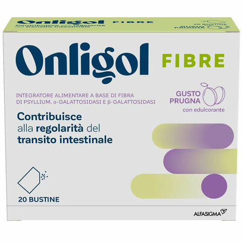 Onligol fibre prugna 20 bustine