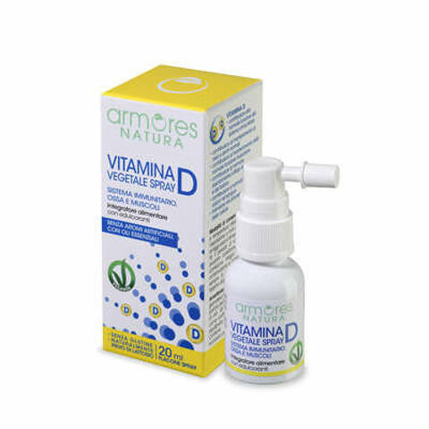 Armores natura vitamina d vegetale spray 20ml