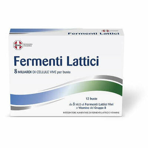 Matt divisione pharma fermenti lattici 12 bustine