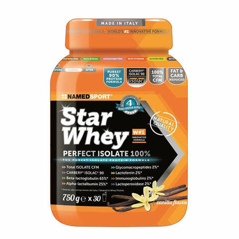 Star whey isolate vanilla 750 g