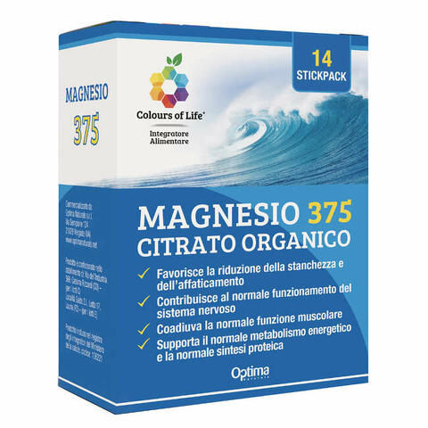 Colours of life magnesio 375 14 stick
