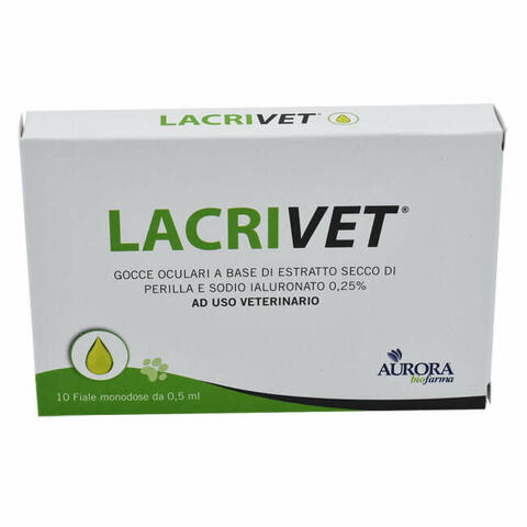 Lacrivet gocce oculari strip 10 flaconcini 0,5ml