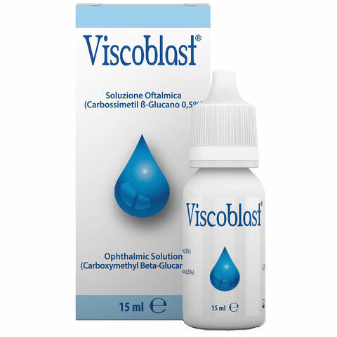 Soluzione oftalmica viscoblast 15ml