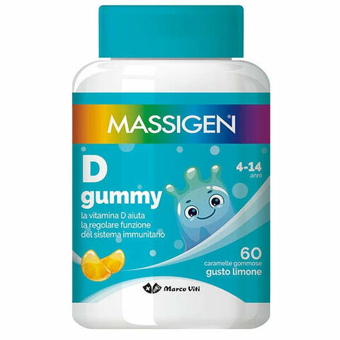 Massigen d gummy 60 caramelle