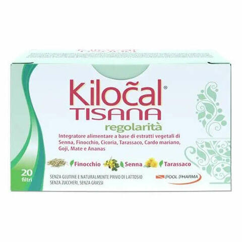 Kilocal tisana regolarita' 20 filtri