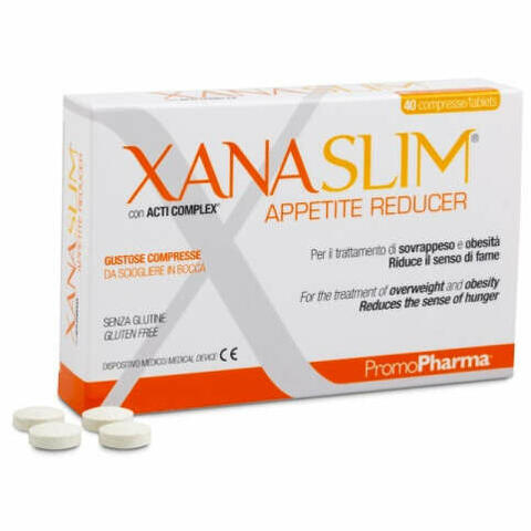 Xanaslim appetite reducer 40 compresse masticabili