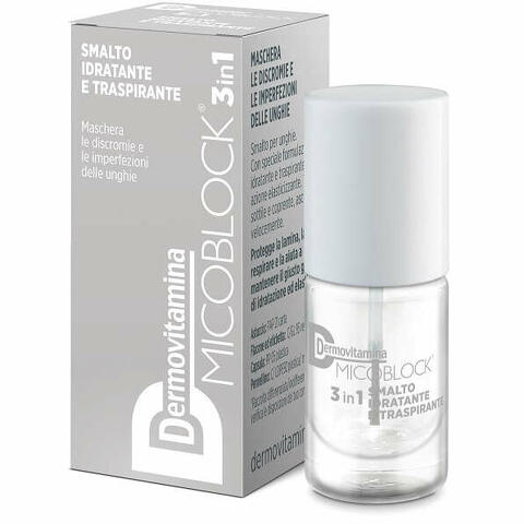 Dermovitamina micoblock smalto base&top coat 19 trasparente 5ml