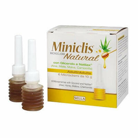 Miniclis natural md adulti 6 pezzi