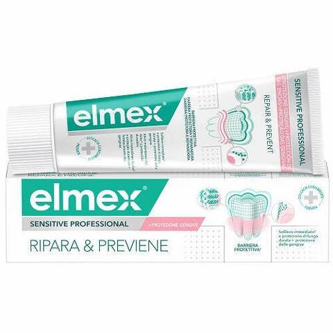 Dentifricio elmex sensitive ripara & previene 75ml