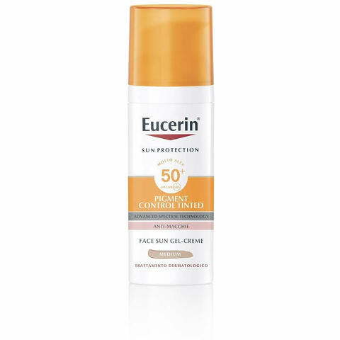 Eucerin sun pigment control tinted spf50+ medium 50ml