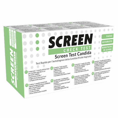 Screen test rapido screen test candida autodiagnostico 1 pezzo