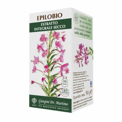 Epilobio estratto integrale secco 90 g 180 pastiglie