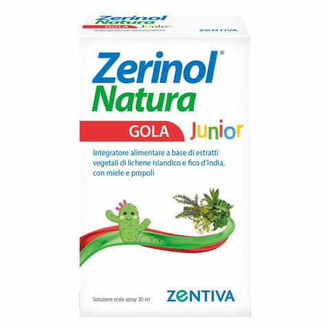 Zerinol natura gola junior spray 30ml