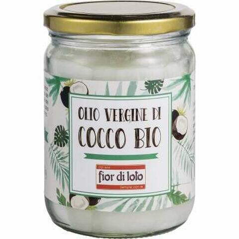 Fior di loto olio vergine di cocco bio 450ml