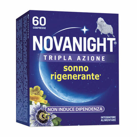 Novanight tripla azione sonno rigenerante 60 compresse