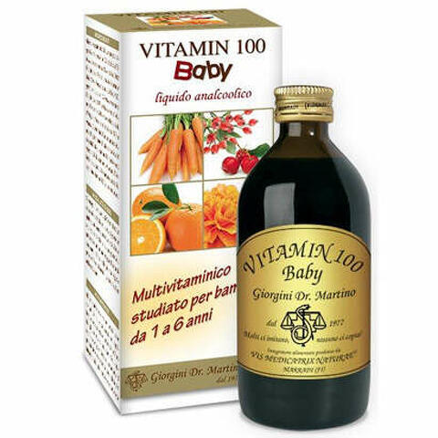 Vitamin 100 baby liquido analcolico 200ml
