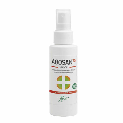 Abosan70 soluzione igienizzante mani 100ml spray