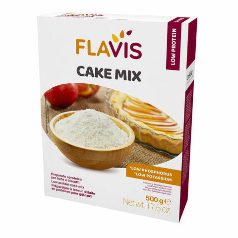 Flavis cake mix preparato per torte e biscotti aproteici 500 g