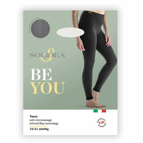 Be you tonic leggings massaggiante coprente nero s