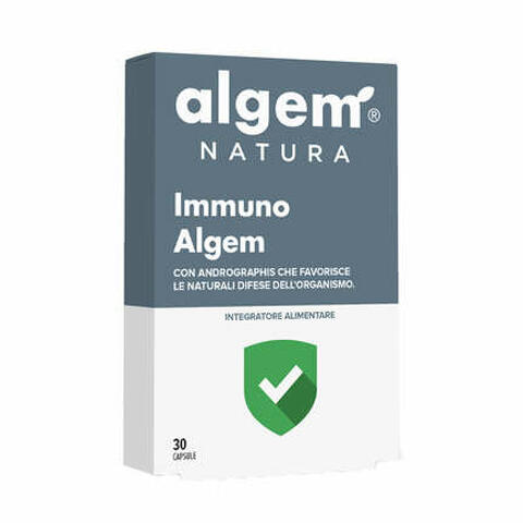 Immuno algem 30 capsule vegetali da 400mg