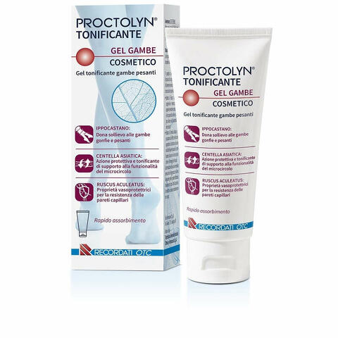 Proctolyn tonificante gel gambe 100ml