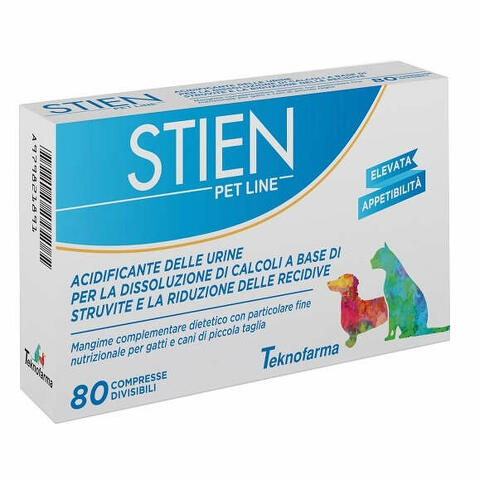 Stien pet line gatti/cani piccola taglia 80 compresse divisibili