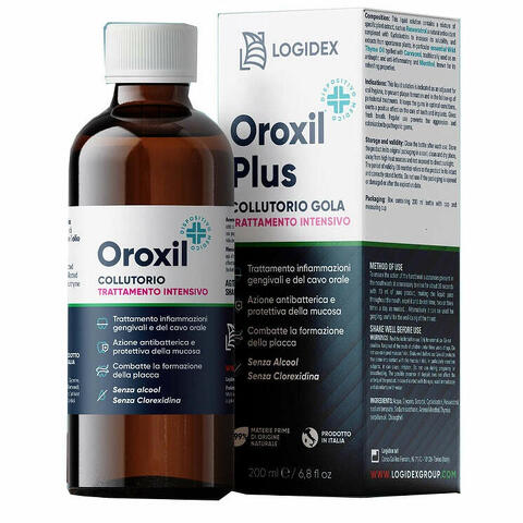 Oroxil plus collutorio gola 200ml