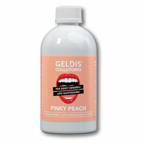 Geldis collutorio pesca rosa 500ml