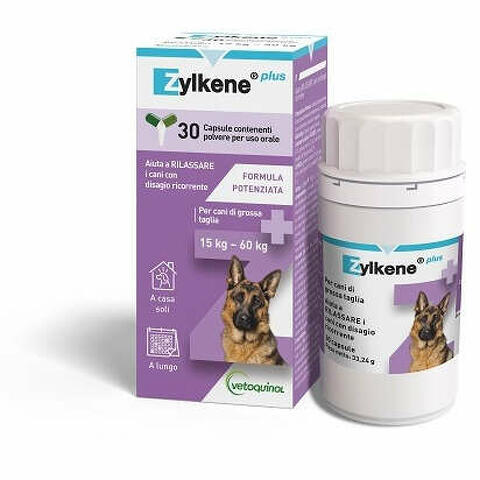 Zylkene plus cani 15-60 kg 30 capsule