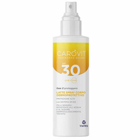 Carovit programma solare latte corpo spf30 200ml