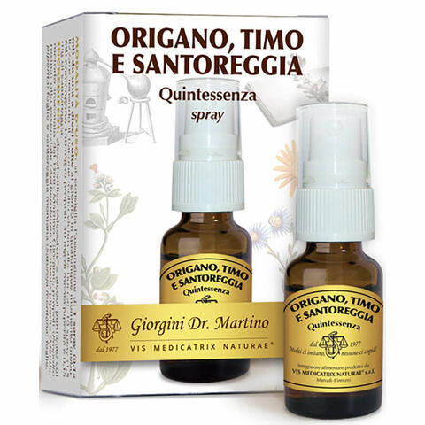 Origano timo santoreggia quintessenza spray 15ml