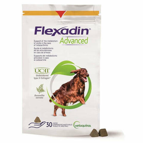 Flexadin advanced cane tutte le taglie 30 tavolette appetibili