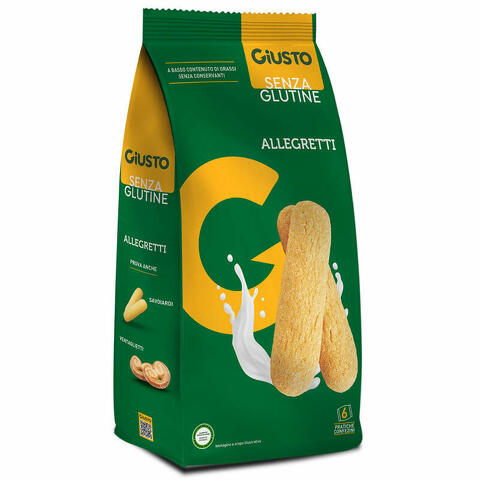 Giusto senza glutine allegretti 180 g