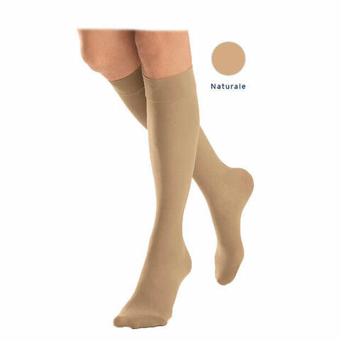 Calza compressiva jobst ultrasheer 15-20mmhg gambaletto natur 3 articolo 751030000000