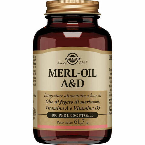 Merl oil a&d 100 perle softgel