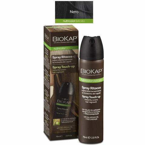 Bios line biokap nutricdel spray ritocco nero 75ml